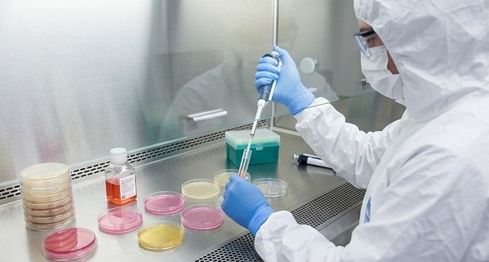 Microbiology laboratory environment