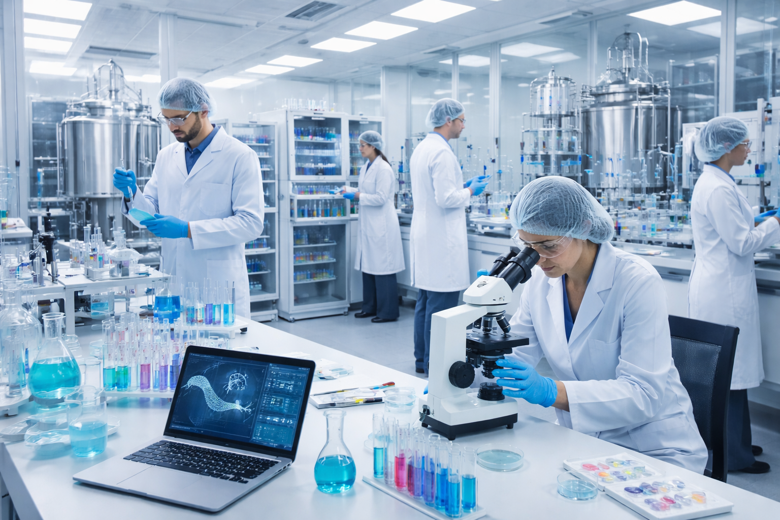 Pharmaceutical R&D laboratory